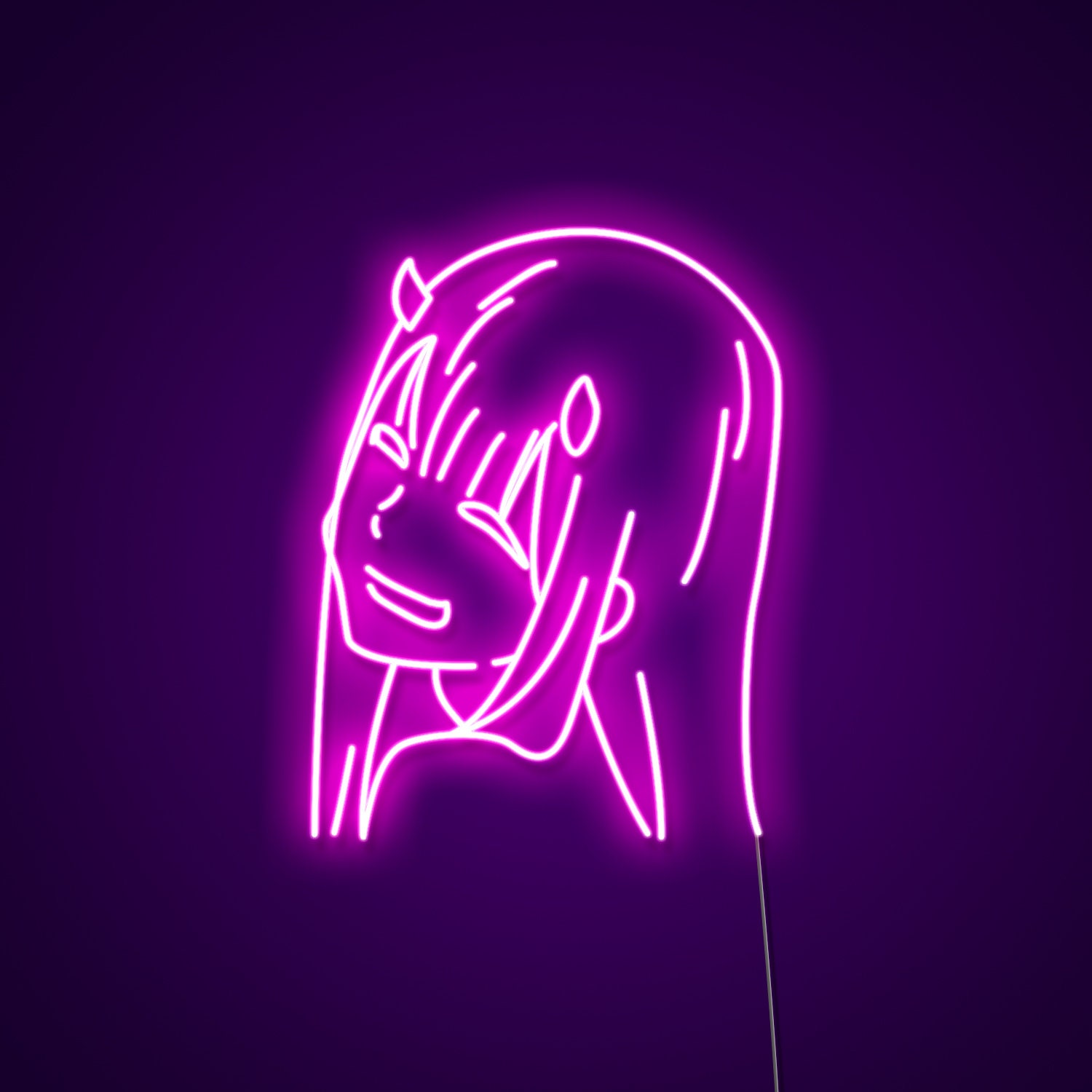 Neon light 2024 zero two