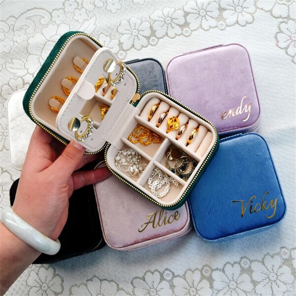 Mirror Jewelry Box Etsy