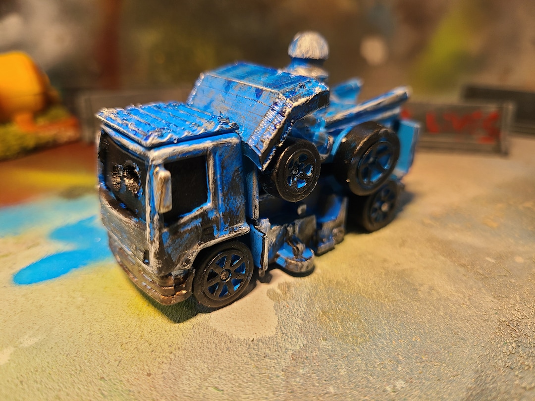 Gaslands Truck - ”sullivan” - Hand-painted Miniature - Etsy
