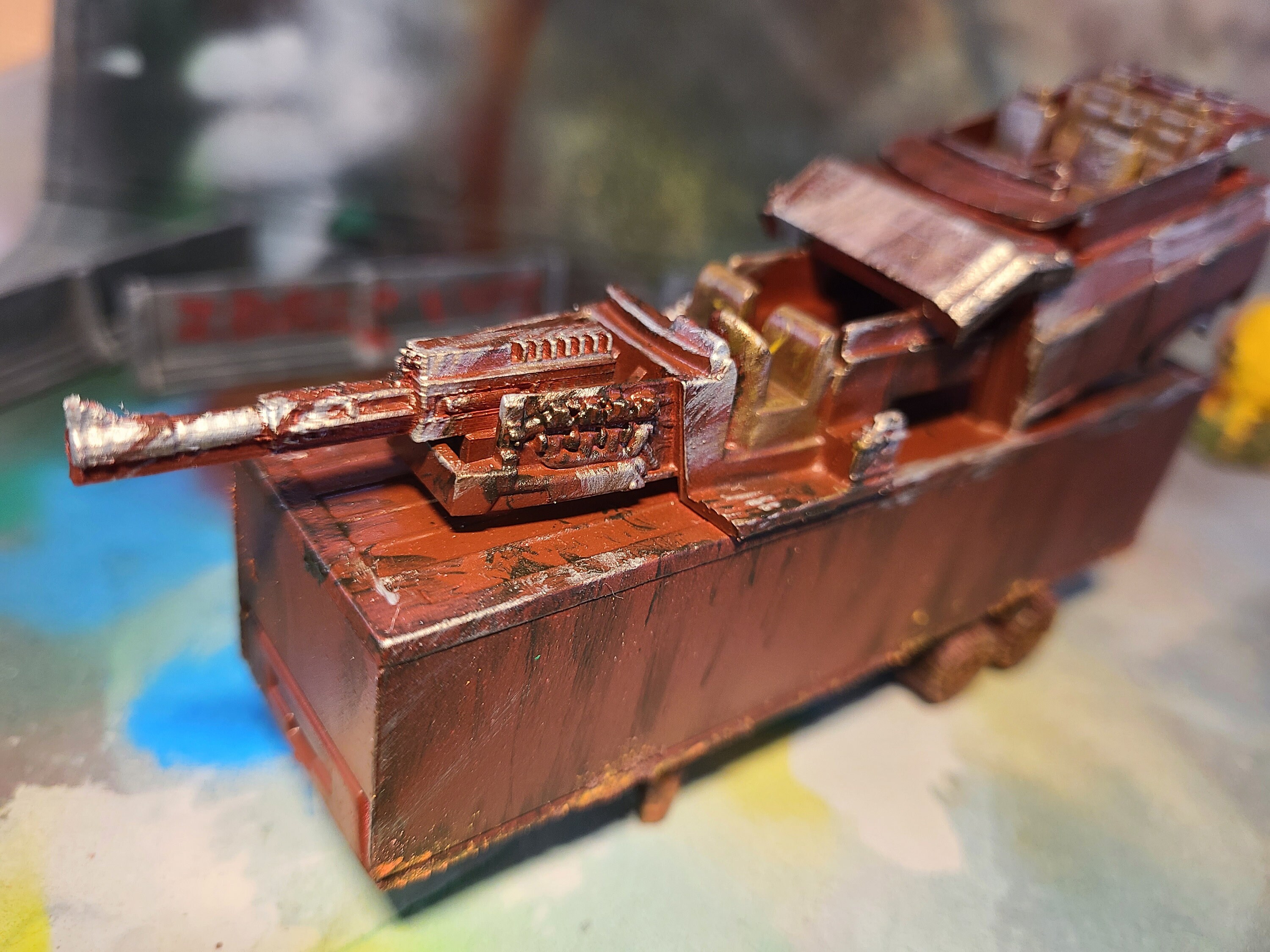 Gaslands War Rig bronco Hand-painted Miniature - Etsy