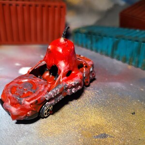 Gaslands Car - "Firebug" - Hand-Made Miniature