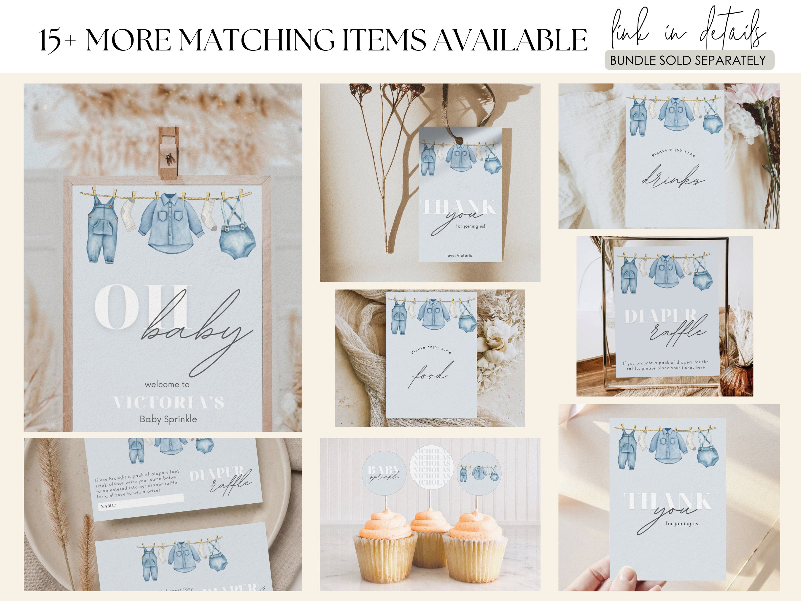Baby Boy Sprinkle, Baby Sprinkle Invite, Sprinkle Invitation, Blue Baby ...