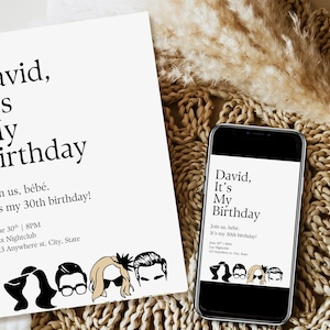 Death to my 20s, Schitts Creek Geburtstagseinladungsvorlage, 30. Geburtstag einladen, 30. Geburtstagseinladung, 30. Geburtstagskarte