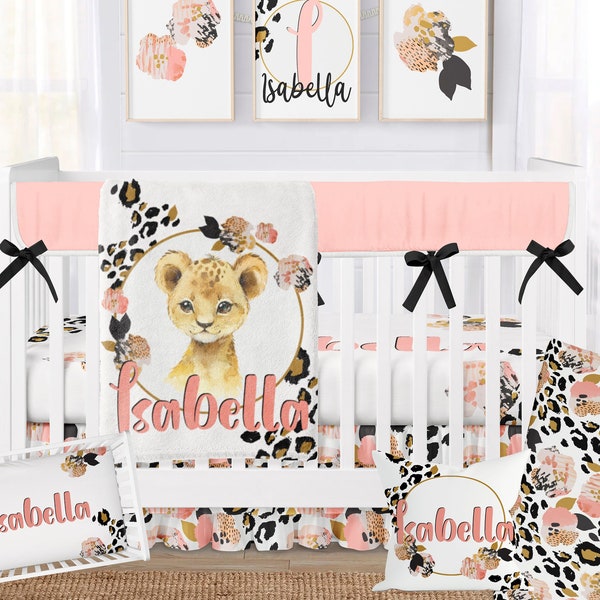Leopard Baby Bedding Etsy