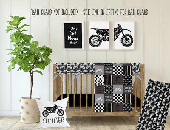 Motocross baby bedding sale