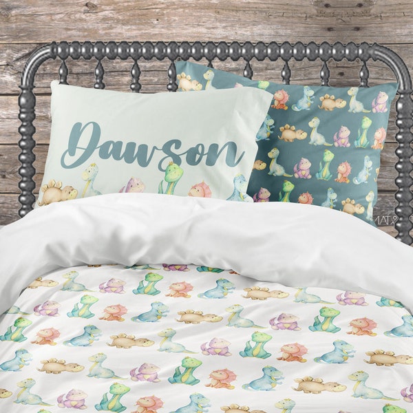 Dinosaur Bedding Twin Etsy
