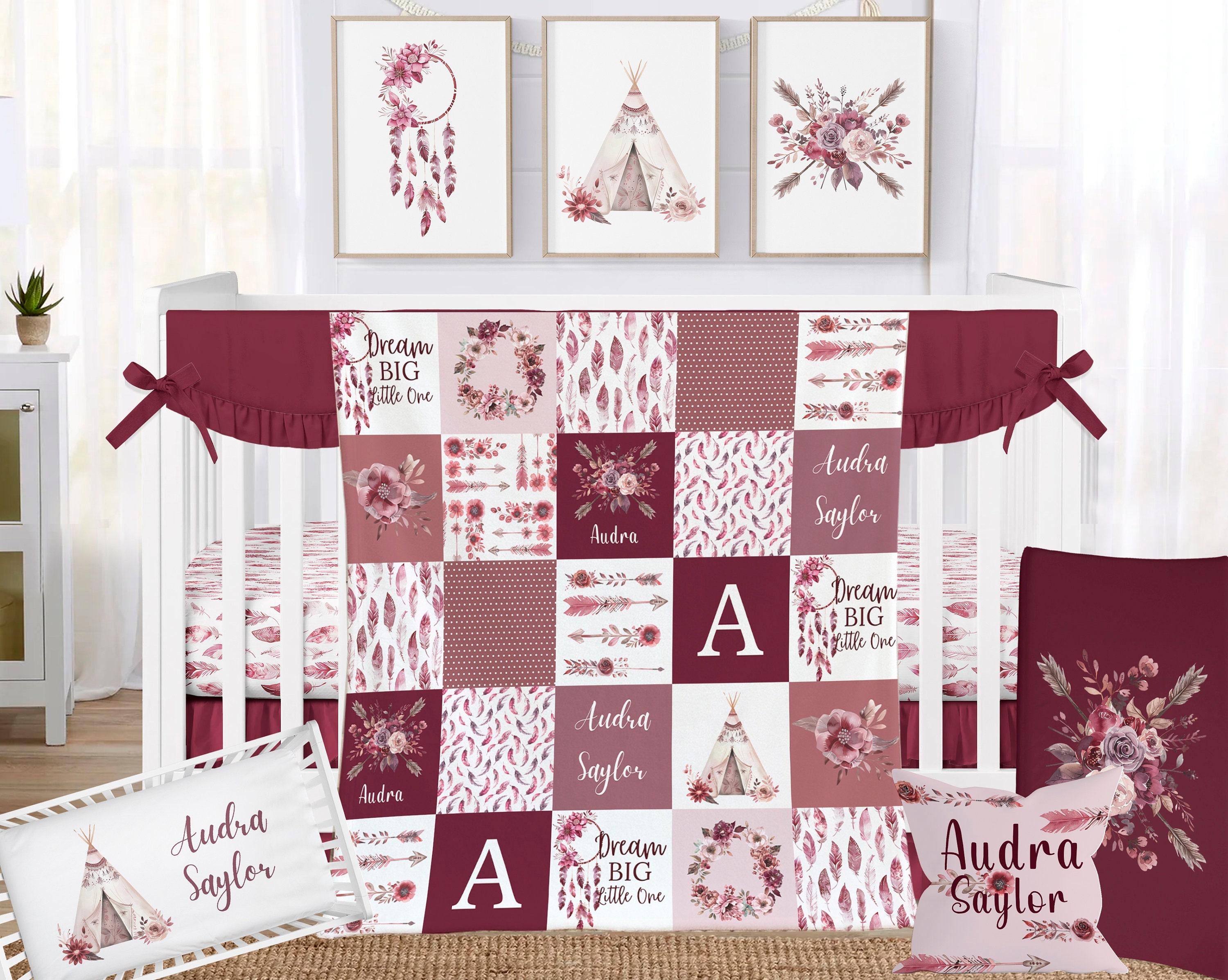 Dream Catcher Crib Bedding Etsy