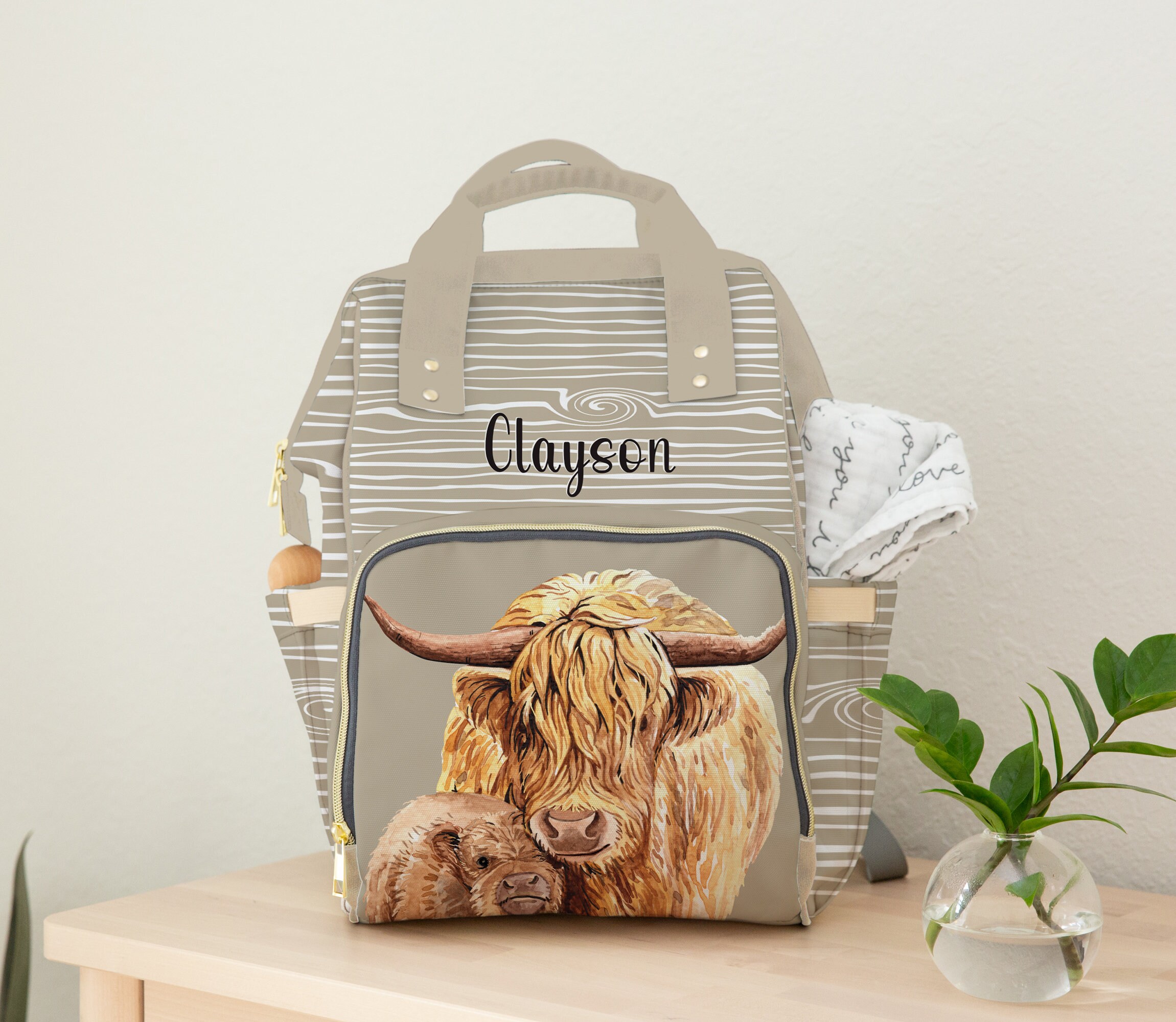 louis vuitton cow print diaper bag｜TikTok Search