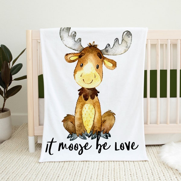 Moose Nursery Etsy