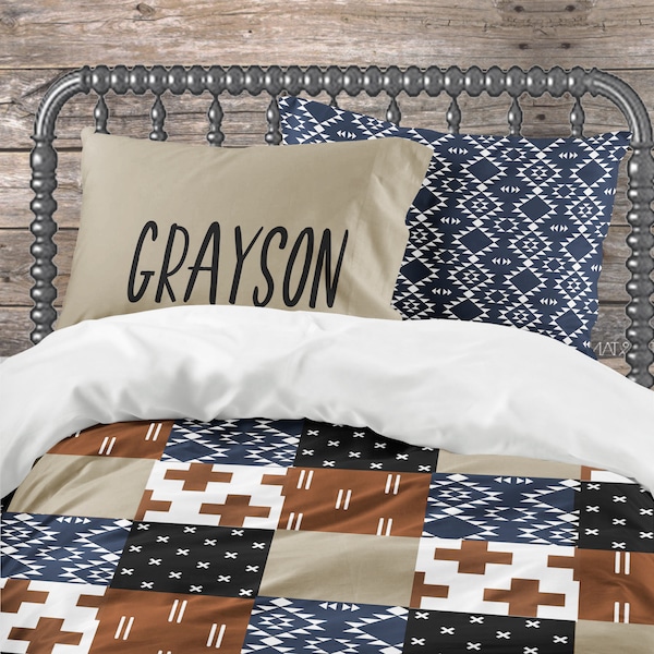 Boy Bedding Etsy