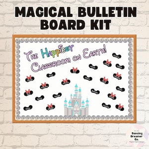 Magical Bulletin Board Kit Back to School | Classroom Decor Bundle | Fall Bulletin Board Kit | Back to School Bulletin Board Kit