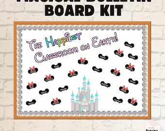 Magical Classroom Bulletin Board Kit | Mouse Ears Decor (Digital Download)
