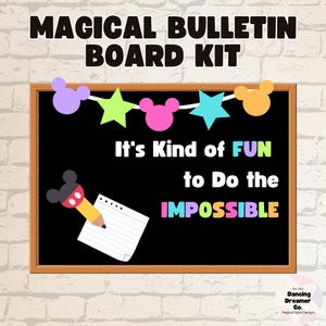 Magical Bulletin Board Kit | Classroom Decor Bundle | Fall Bulletin Board Kit | Bulletin Board Kit Back to School | Back to School Board