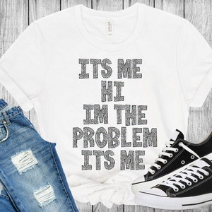 Soy yo Hola, soy el problema Soy yo, soy el problema Camisa, letras de leopardo, soy el problema Camisa de leopardo, camisa Taylor Swift, Swiftie