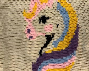 Unicorn Blanket in Various Sizes
