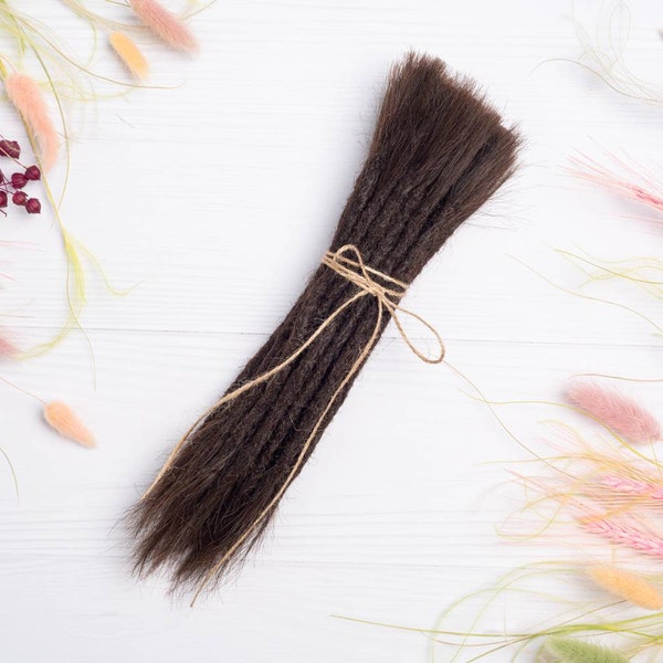 in stock 5pcs/pcs Human Hair dreadlock extensions. Natural Dreads 5/37 Light Brown Golden Brown