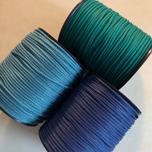 Polyester Macrame Yarn, 2-3mm, Crochet Bag Cord, Summer Bag Cord, 240 Gr,  8.46oz, 541 Ft, 180 Yard, Crochet Purse Cord -  Norway