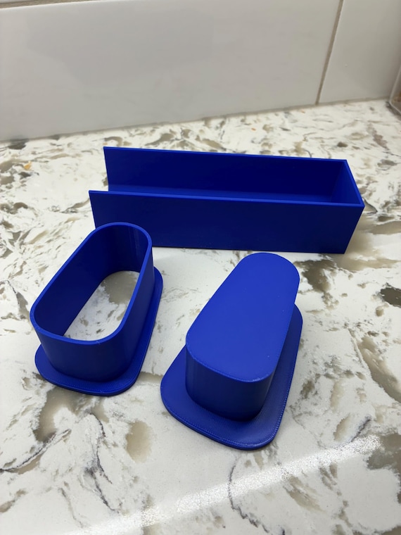 STL/3MF DIGITAL File for Tapered Cakesicle Cake Pop Mold With Tray