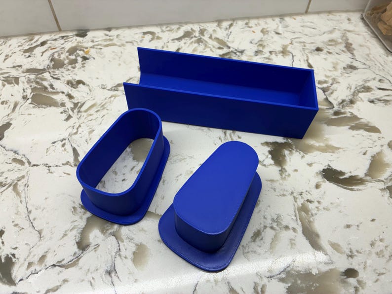 STL/3MF DIGITAL File for Tapered Cakesicle Cake Pop Mold With Tray image 2