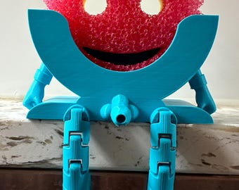 STL/3MF DIGITAL File for Scrub Daddy=Big Daddy (Dicky) Sponge Holder For Sink/Countertop