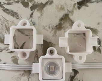 Govee REGULAR permanent outdoor light mounting Bracket/clip/soffit free locating jig included per total order