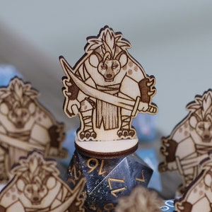 Gnoll miniature (Set of 6)  | Dungeons and Dragons | DnD | Pathfinder | TTRPG | tabletop games | mini  gifts for DMs | enemy monster