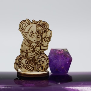Figura en miniatura de pícaro cambiante: Dungeons and Dragons, Pathfinder TTRPG