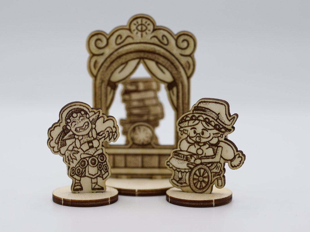 Fortune Teller and Librarian Npcs Tabletop Dungeons and Dragons Dnd