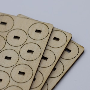 EXTRA Small Round Bases | Compatible with Animal and Accessory sets |