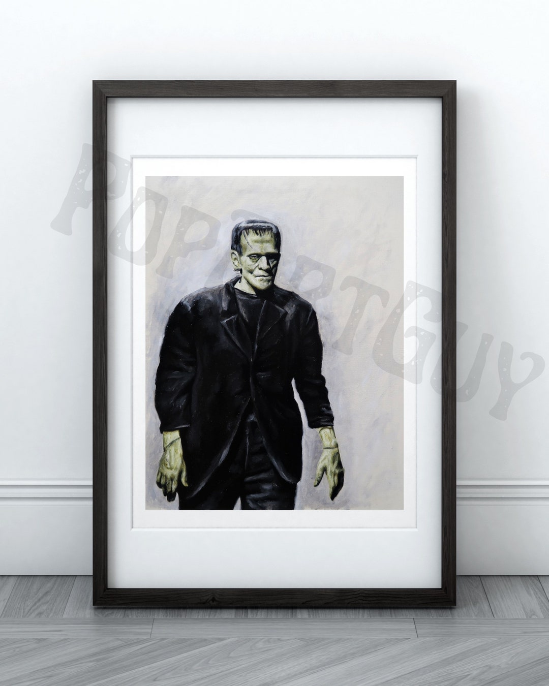 Frankenstein Art Print, Universal Monsters, Frankenstein Artwork