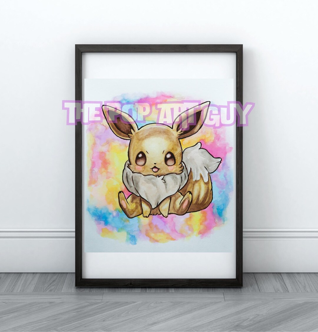 Eevee Art Print , Eevee Anime Art, Pokémon Fan Art - Etsy