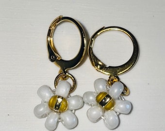 Glass earring