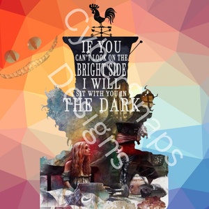 Mad Hatter Tumbler PNG | Alice in Wonderland Sublimation Design | Colorful Tea Party Theme | 20 oz Tumbler Wrap