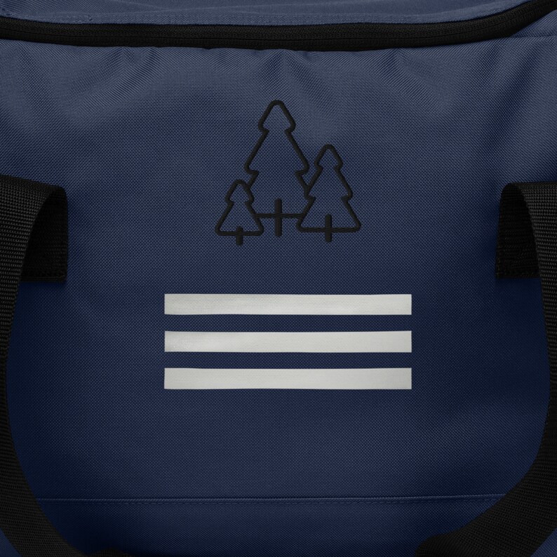 Forest Embroidered Adidas Duffle Bag image 2