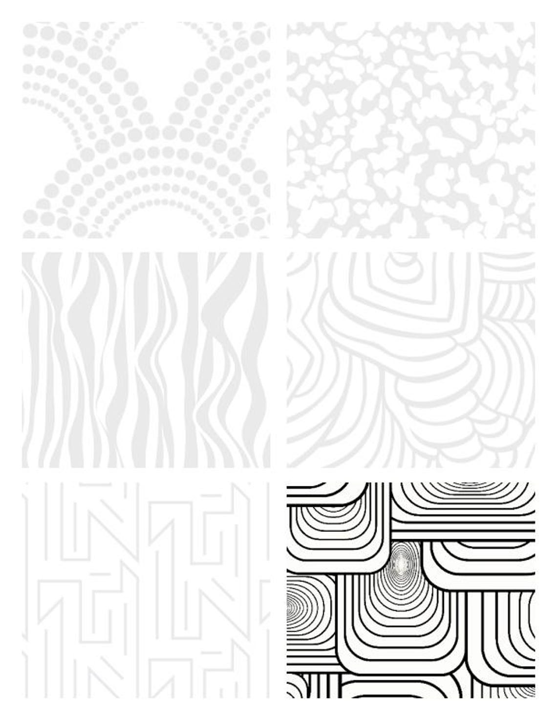 Traceable Abstract 50 Abstract Geometry Tracing Pages – 300 Designs – Art Therapy, Stress ...
