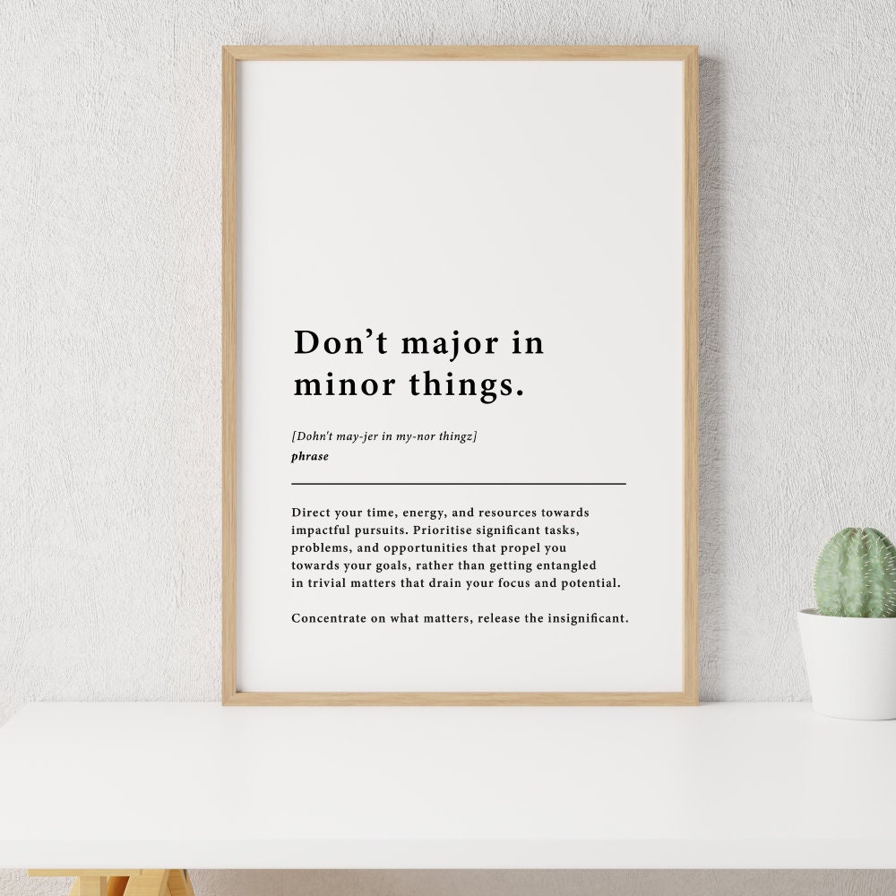 Home Office Wall Art, Office Wall Art, Business Motivational Quote