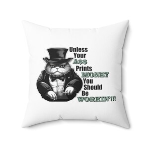 Fat Cat Bosses Gonna Do Fat Cat Boss Things Throw Pillow