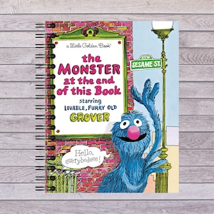 Little Golden Book Journal | The Monster at the End of the Book | Sesame Street