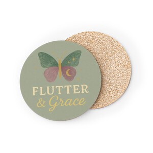 Butterfly Flutter Coasters | Eco-Friendly Drink Coasters, Home Decor, Gift for Nature Lovers, Housewarming, Birthday, Everyday Use