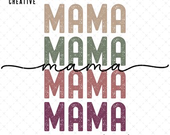 Boho Mama PNG, Mama PNG Shirt Design, Boho Mama PNG, Moederdag png Mama Sublimatie, Mama Clipart