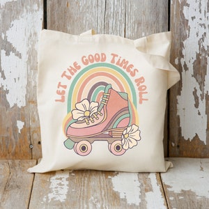Vintage Sublimation Design, Roller Skate Sublimation Design for T-Shirts, Digital PNG Let The Good Times Roll Design,  Vintage Roller Skate PNG. Distressed vintage Sublimation designs for tote bags, tumblers, and t-shirts.