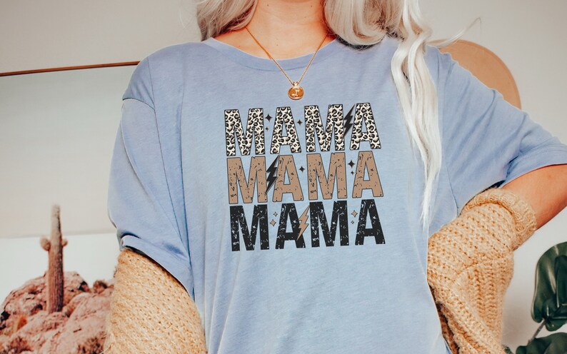 Rocker Mama Cheetah PNG, Rocker PNG Mom, Mama Rock Sublimation, Mama Chetah PNG for T-Shirts, Grunge Mama png