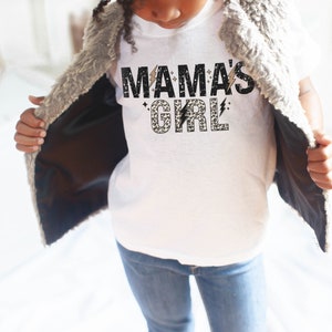 Mamas Girl Cheetah PNG, Rocker PNG Kids, Girls Rock Sublimation, Girls Chetah PNG for Shirts, Mamas Girl png,