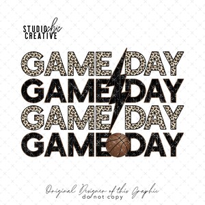 Basketball Sublimation Design, Cheetah Basketball Sublimation Design for T-Shirts, Basketball Game Day Cheetah PNG, Basketball Mom PNG