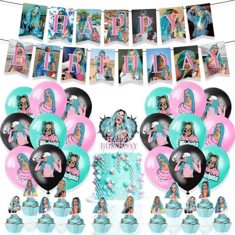NEW karol G Birthday Party Supplies Karol G Party - Etsy
