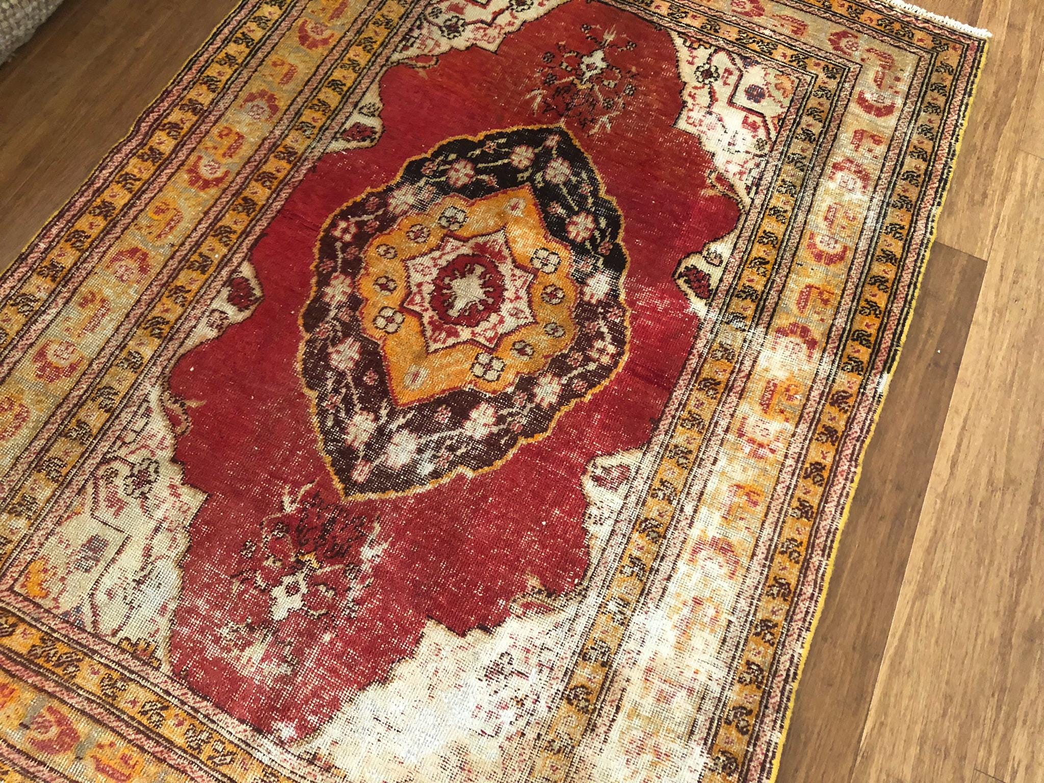 Antique Turkish Rug | 3'7