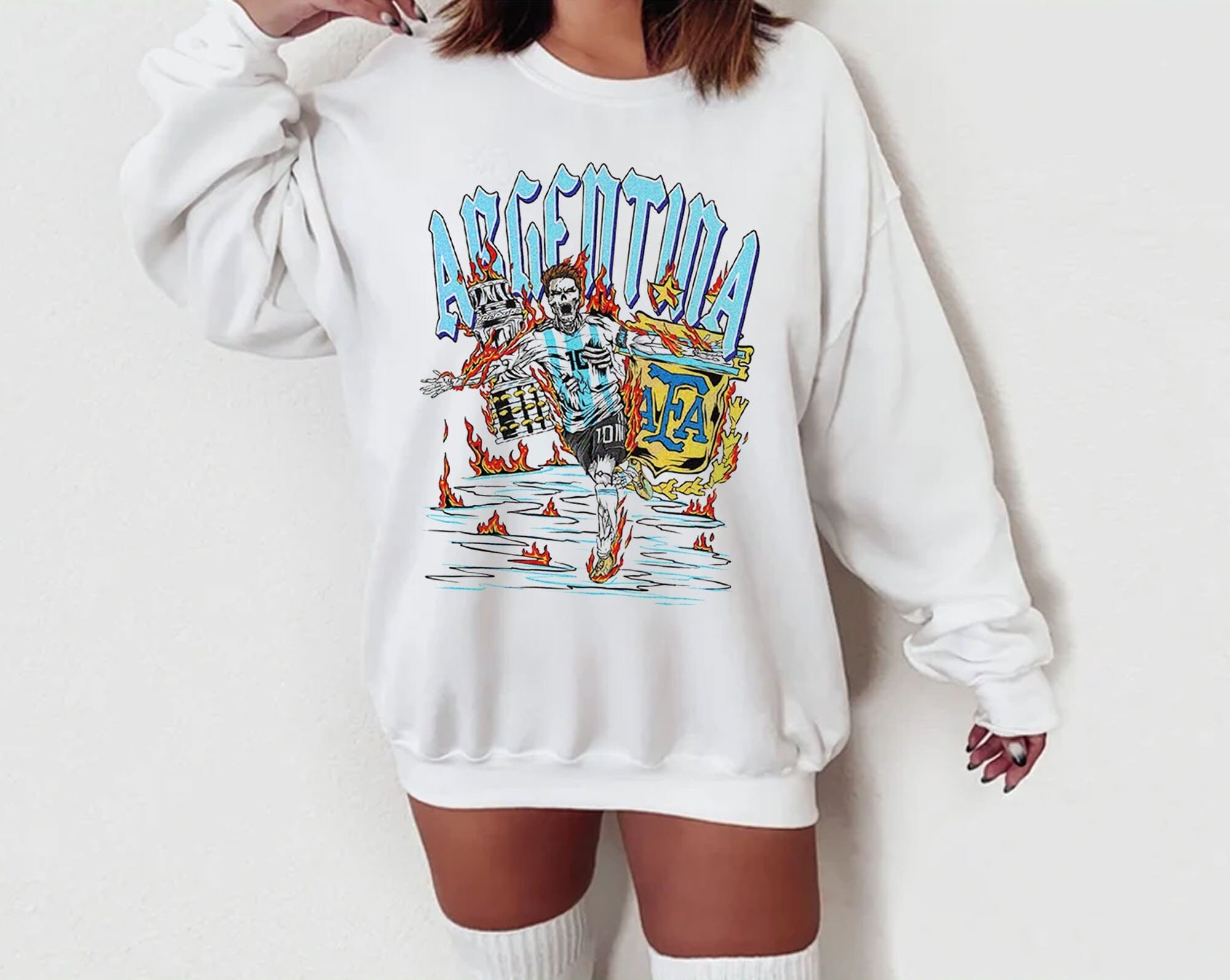 Lionel messi cheap sweatshirt