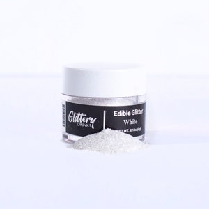 Glittery Drinks White Drink Glitter