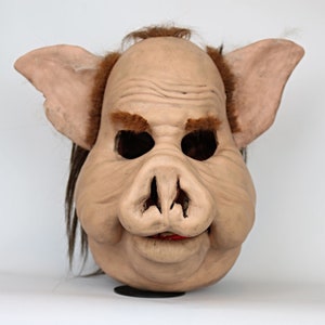 Officer Bacon - Urethane Rubber/Foam Pig Full Head Mask