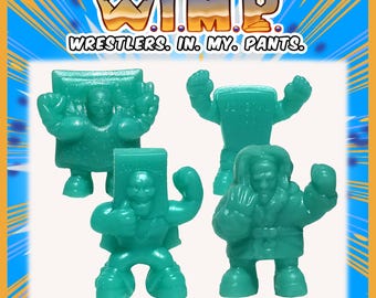WIMPs (lutteurs dans mon pantalon) Figurines de style Keshi